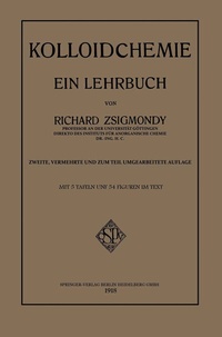 Abbildung von: Kolloidchemie - Springer