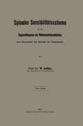 Abbildung von: Spinales Sensibilitätsschema für die Segmentdiagnose der Rückenmarkskrankheiten zum Einzeichnen der Befunde am Krankenbett - Springer