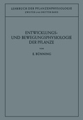 Cover: Entwicklungs- und Bewegungsphysiologie der Pflanze - Springer