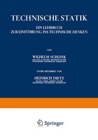 Abbildung von: Technische Statik - Springer