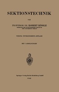 Cover: Sektionstechnik - Springer