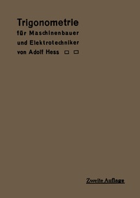 Abbildung von: Trigonometrie für Maschinenbauer und Elektrotechniker - Springer