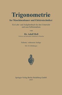 Abbildung von: Trigonometrie für Maschinenbauer und Elektrotechniker - Springer