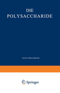 Abbildung von: Die Polysaccharide - Springer