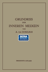 Abbildung von: Grundriß der inneren Medizin - Springer