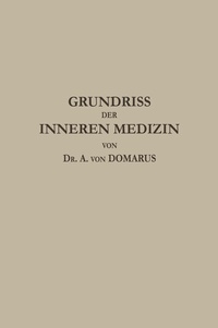 Abbildung von: Grundriß der inneren Medizin - Springer