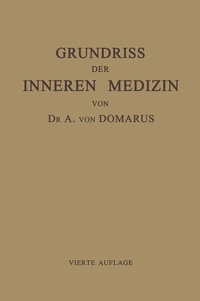 Abbildung von: Grundriss der Inneren Medizin - Springer