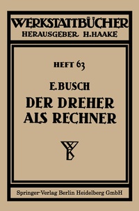 Enlarge image Cover: Der Dreher als Rechner - Springer