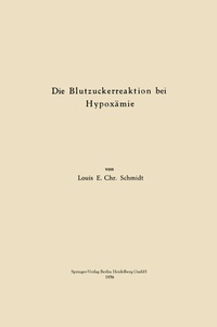 Abbildung von: Die Blutzuckerreaktion bei Hypoxämie - Springer