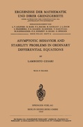 Cover: Asymptotic Behavior and Stability Problems in Ordinary Differential Equations - Springer