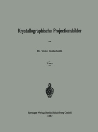 Abbildung von: Krystallographische Projectionsbilder - Springer