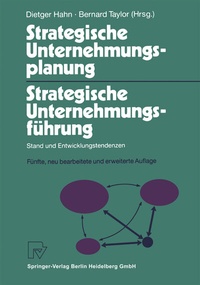 Abbildung von: Strategische Unternehmungsplanung - Strategische Unternehmensführung - Physica