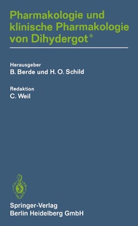 Abbildung von: Pharmakologie und klinische Pharmakologie von Dihydergot - Springer