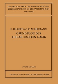 Abbildung von: Grundzüge der theoretischen Logik - Springer