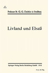 Abbildung von: Livland und Elsaß - Springer