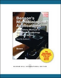 Enlarge image Cover: Benson's Microbiological Applications Complete Version - McGraw-Hill Professional