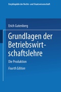 Cover: Grundlagen der Betriebswirtschaftslehre - Springer