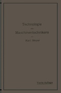 Cover: Die Technologie des Maschinentechnikers - Springer