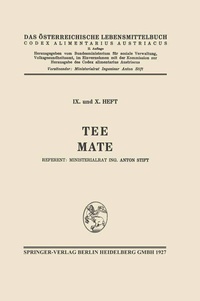 Abbildung von: Tee Mate - Springer