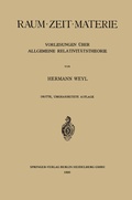 Cover: Raum &middot; Zeit &middot; Materie - Springer