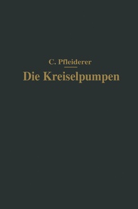 Abbildung von: Die Kreiselpumpen - Springer