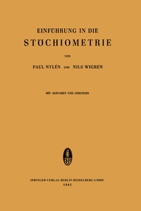 Abbildung von: Einführung in die Stöchiometrie - Steinkopff