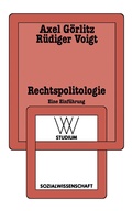 Cover: Rechtspolitologie - VS Verlag f&uuml;r Sozialwissenschaften