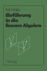 Abbildung von: Einführung in die lineare Algebra - Vieweg+Teubner Verlag