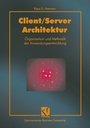 Cover: Client/server-Architektur - Vieweg+Teubner Verlag