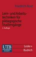 Abbildung von: Lern- und Arbeitstechniken für pädagogische Studiengänge - VS Verlag für Sozialwissenschaften