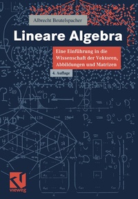 Abbildung von: Lineare Algebra - Vieweg+Teubner Verlag