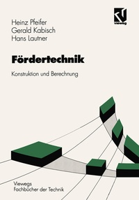 Bild vergrößern Bild: Fördertechnik - Vieweg+Teubner Verlag