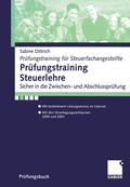 Cover: Pr&uuml;fungstraining Steuerlehre - Springer Gabler