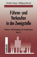 Cover: F&uuml;hren und Verkaufen in der Zweigstelle - Springer Gabler