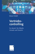 Cover: Vertriebscontrolling - Springer Gabler