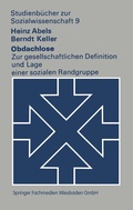 Cover: Obdachlose - VS Verlag f&uuml;r Sozialwissenschaften