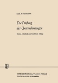 Cover: Die Pr&uuml;fung der Unternehmungen - Springer Gabler