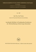 Cover: Leuchtende Schichten im Faradayschen Dunkelraum der Glimmentladung in Brom-Argon-Gemischen - VS Verlag f&uuml;r Sozialwissenschaften