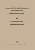 Cover: &Uuml;ber Standardisierung von Wundtextilien - VS Verlag f&uuml;r Sozialwissenschaften