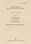 Cover: Die Schwei&szlig;barkeit weicher Kunststoff-Schaumstoffe - VS Verlag f&uuml;r Sozialwissenschaften
