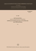 Cover: Aufteilung der Entladungsenergie auf die Elektroden einer Glimmentladung - VS Verlag f&uuml;r Sozialwissenschaften