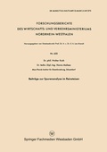 Cover: Beitr&auml;ge zur Spurenanalyse im Reinsteisen - VS Verlag f&uuml;r Sozialwissenschaften