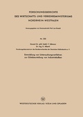Cover: Entwicklung von Untersuchungsverfahren zur G&uuml;tebeurteilung von Industriekalken - VS Verlag f&uuml;r Sozialwissenschaften