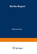 Cover: Berlin-Report - Springer Gabler