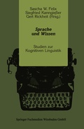 Cover: Sprache und Wissen - VS Verlag f&uuml;r Sozialwissenschaften