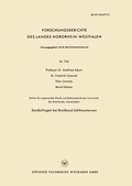 Cover: Sonderfragen bei Breitband-Schlitzantennen - VS Verlag f&uuml;r Sozialwissenschaften