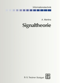 Bild vergrößern Bild: Signaltheorie - Vieweg+Teubner Verlag