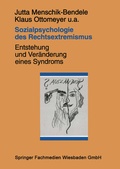 Cover: Sozialpsychologie des Rechtsextremismus - VS Verlag f&uuml;r Sozialwissenschaften