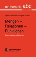 Cover: Mengen - Relationen - Funktionen - Vieweg+Teubner Verlag