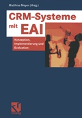 Cover: CRM-Systeme mit EAI - Vieweg+Teubner Verlag